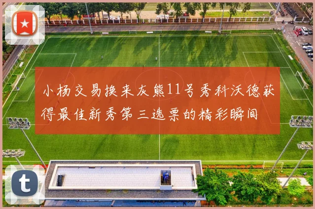 小杨交易换来灰熊11号秀科沃德获得最佳新秀第三选票的精彩瞬间